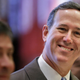 Rick Santorum waiting to catch an elevator at Trump Tower in December 2016.